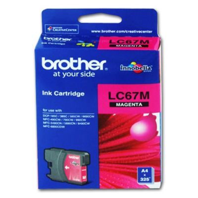 Brother LC-67M/LC-1100M Kırmızı Orjinal Kartuş