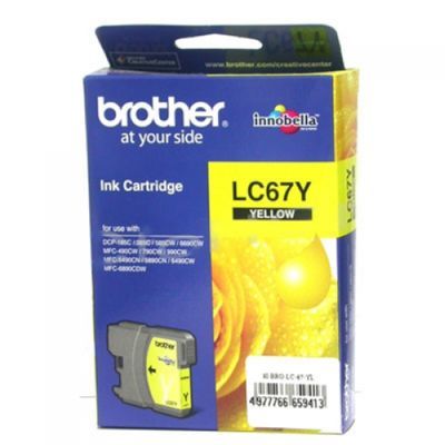 Brother LC-67Y/LC-1100Y Sarı Orjinal Kartuş