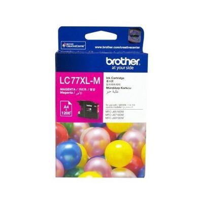 Brother LC-77XL M Kırmızı Orjinal Kartuş
