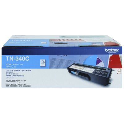 Brother TN-340C Mavi Orjinal Toner