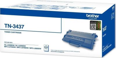 Brother TN-3437 Siyah Orjinal Toner