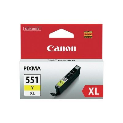 Canon CLI-551XL Sarı Orjinal Kartuş Yüksek Kapasiteli