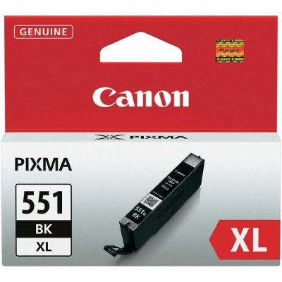 Canon CLI-551XL Siyah Orjinal Kartuş Yüksek Kapasiteli