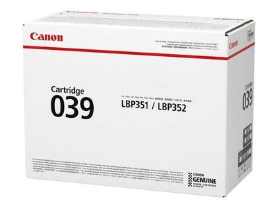 Canon CRG-039 Siyah Orjinal Toner