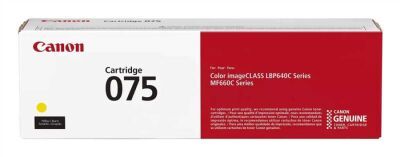 Canon CRG-075 Y (6362C002) Sarı Orjinal Toner