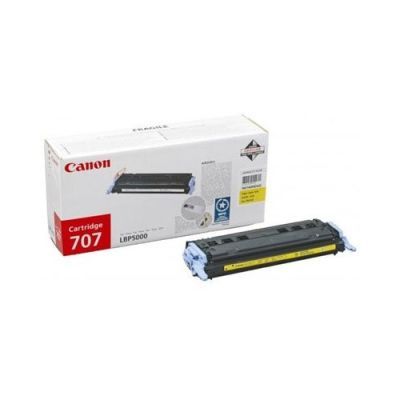 Canon CRG-707 Sarı Orjinal Toner