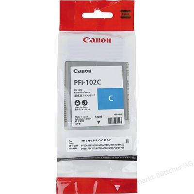 Canon PFI-102 Mavi Orjinal Kartuş