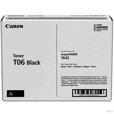 Canon T06 Siyah Orjinal Toner