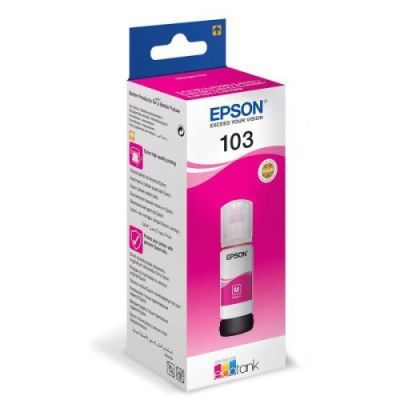 Epson 103-C13T00S34A Kırmızı Orjinal Mürekkep 65 Ml.