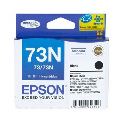 Epson 73N-C13T105190 Siyah Orjinal Mürekkep Kartuşu