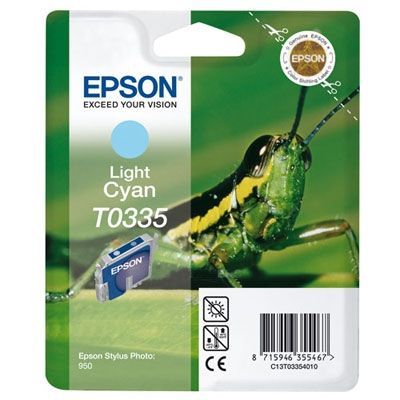 Epson T0335-C13T03354020 Açık Mavi Orjinal Kartuş