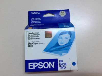 Epson T0342-C13T03424020 Mavi Orjinal Kartuş