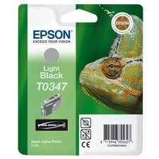 Epson T0347-C13T03474020 Açık Siyah Orjinal Kartuş