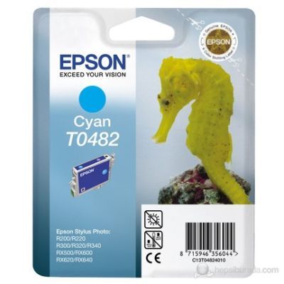 Epson T0482-C13T04824020 Mavi Orjinal Kartuş