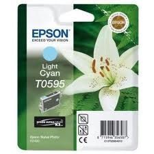 Epson T0595-C13T05954020 Açık Mavi Orjinal Kartuş