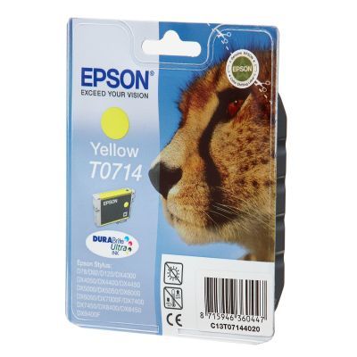 Epson T0714-C13T07144021 Sarı Orjinal Kartuş