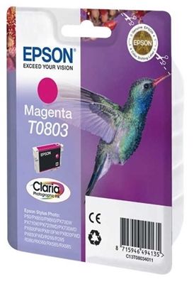 Epson T0803-C13T08034020 Kırmızı Orjinal Kartuş