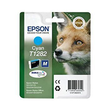 Epson T1282-C13T12824020 Mavi Orjinal Kartuş