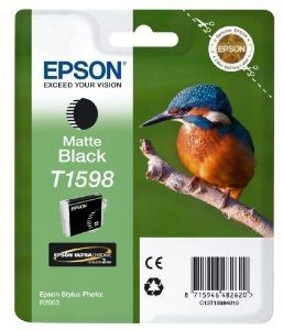 Epson T1598-C13T15984010 Mat Siyah Orjinal Kartuş