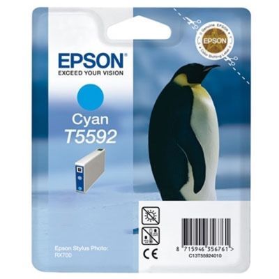 Epson T5592-C13T55924020 Mavi Orjinal Kartuş