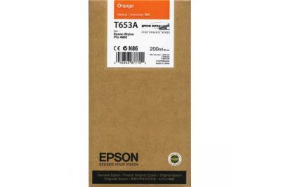 Epson T653A-C13T653A00 Turuncu Orjinal Kartuş
