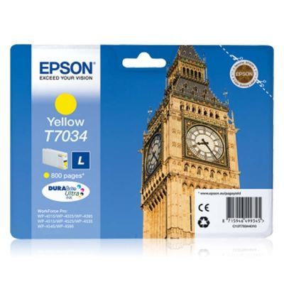 Epson T7034-C13T70344010 Sarı Orjinal Kartuş