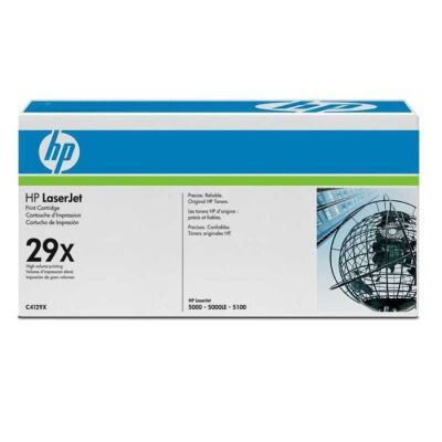 Hp 29X-C4129X Siyah Orjinal Toner Beyaz Kutu
