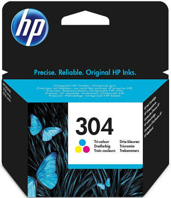Hp 304-N9K05AE Renkli Orjinal Kartuş