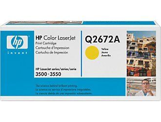 Hp 309A-Q2672A Sarı Orjinal Toner