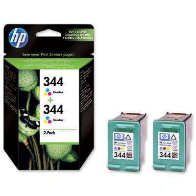Hp 344-C9505EE Renkli Orjinal Kartuş 2Li Paket