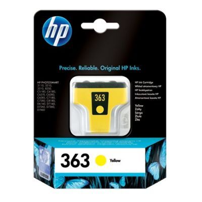 Hp 363-C8773E Sarı Orjinal Kartuş