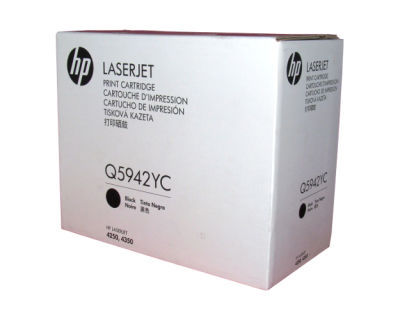 Hp 42X-Q5942YC Siyah Orjinal Toner Yüksek Kapasiteli