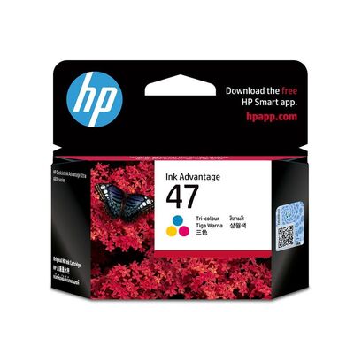 Hp 47-6ZD61AE Renkli Orjinal Kartuş