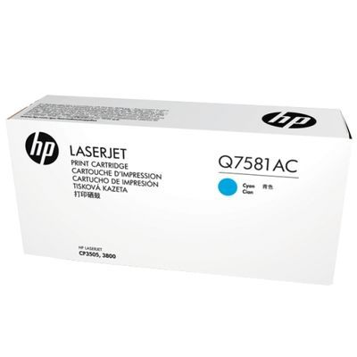 Hp 503A-Q7581AC Mavi Orjinal Toner