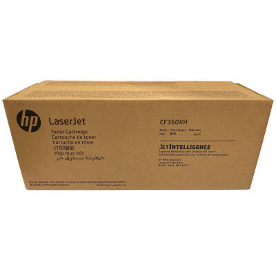 Hp 508X-CF360XH Siyah Orjinal Toner Yüksek Kapasiteli