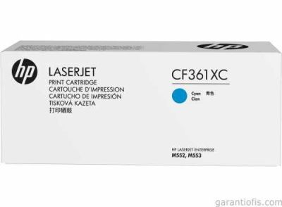 Hp 508X-CF361XC Mavi Orjinal Toner Yüksek Kapasiteli