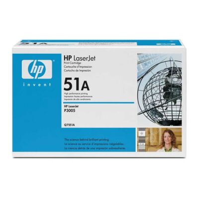 Hp 51A-Q7551A Siyah Orjinal Toner Beyaz Kutu