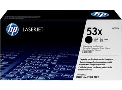 Hp 53X-Q7553X Siyah Orjinal Toner Yüksek Kapasiteli