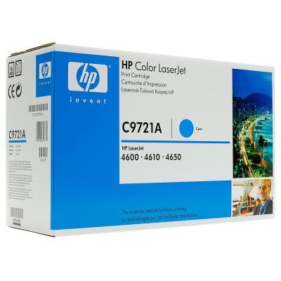 Hp 641A-C9721A Mavi Orjinal Toner