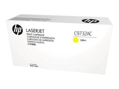 Hp 645A-C9732AC Sarı Orjinal Toner
