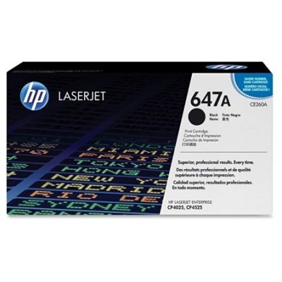 Hp 647A-CE260A Siyah Orjinal Toner