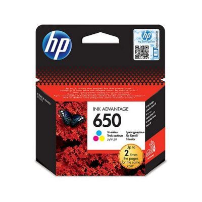 Hp 650-CZ102AE Renkli Orjinal Kartuş