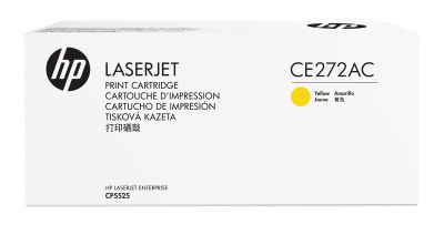 Hp 650A-CE272AC Sarı Orjinal Toner