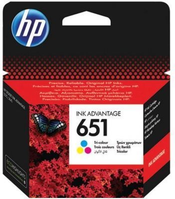 Hp 651-C2P11AE Renkli Orjinal Kartuş