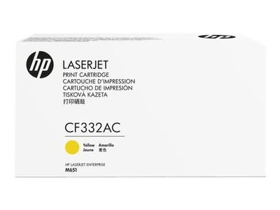 Hp 654A-CF332AC Sarı Orjinal Toner