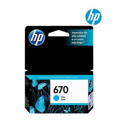 Hp 670-CZ114A Mavi Orjinal Kartuş