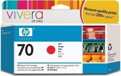 Hp 70-C9456A Kırmızı-Red Orjinal Kartuş