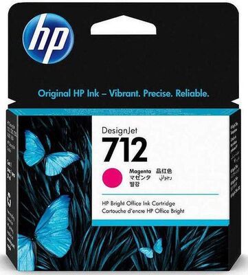 Hp 712-3ED68A Kırmızı Orjinal Kartuş