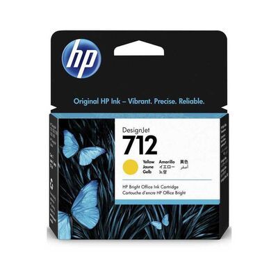 Hp 712-3ED69A Sarı Orjinal Kartuş