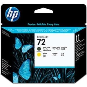 Hp 72-C9384A Orjinal Sarı-Mat Siyah Baskı Kafası